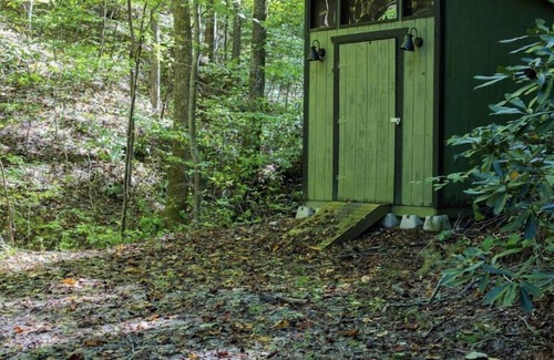 Saluda Cabina | Rustic log cabin on Pearson falls rd