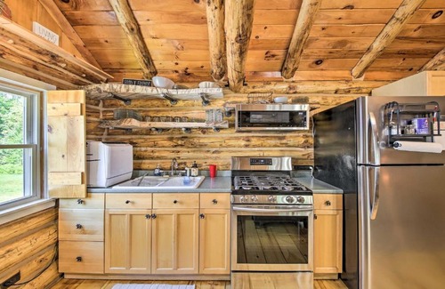 Madison Casa | Rustic Madison Getaway with Fire Pit and Patio!