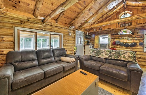 Madison Casa | Rustic Madison Getaway with Fire Pit and Patio!