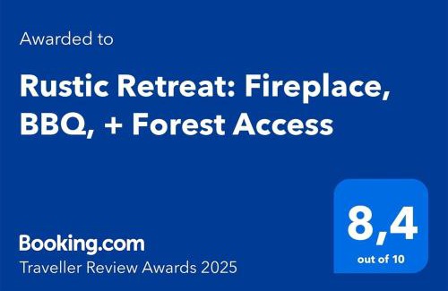 Westenschouwen Casa | Rustic Retreat: Fireplace, BBQ, + Forest Access
