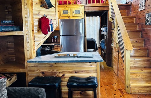 Mount Vernon Cabina | Rustic Retreat W/ One Bedroom & loft With Outdoor Fireplace