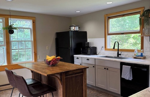 Sunday River Area Casa | Rustic Ridge Lone Mountain Escape– 3BR, 2BA Home on 2 Acres Pet Friendly