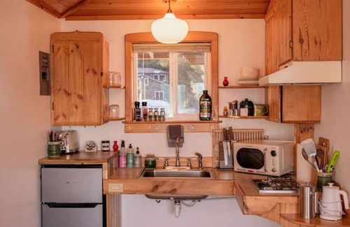 Lowell Point Cabina | Rustic Roots Seaside Blush Cabin (ADA)