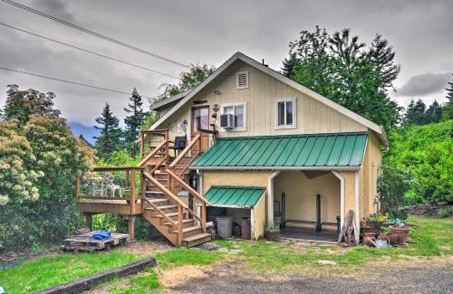 Stevenson Apartamento | Rustic Stevenson Hideaway with View on the Gorge!