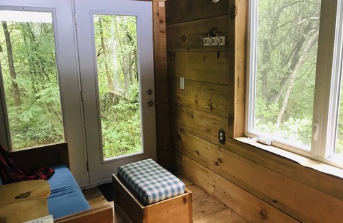 Clearview Cabina | Casa rústica pequeña en Paradise Acres