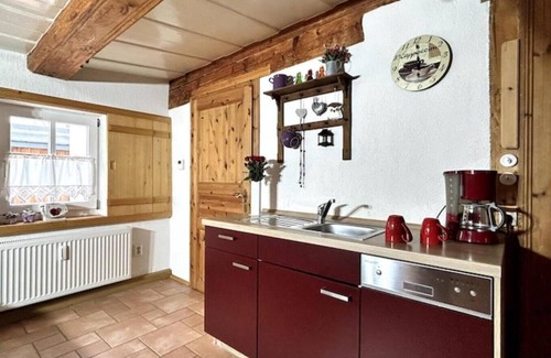 Grossschoenau Apartamento | Rustikales Studio-apartment Blockstube im FH Selma
