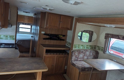 Oden Casa | RV on site with electric only.