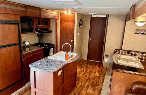 Wilkinson Casa | RV Site 13 Camper - Hatfield McCoy Trails