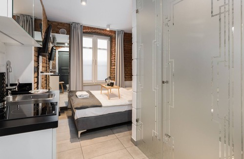 Poznan City Center Apartamento | Rybaki 33/3, Single Studio Apartment, Poznań City Center