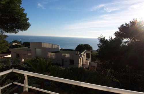 Sete Casa | Sète, F2 magnífica vista al mar, apartamento F2 magnífica vista al mar-terraza de teca