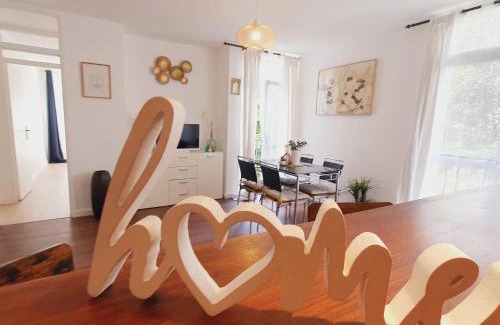 Ris Orangis Apartamento | Séjour cosy près de Paris T3 cuisine ouverte et bar