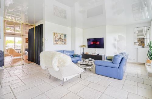 Guyancourt Apartamento | Séjour Luxe - Proche Versailles et Paris