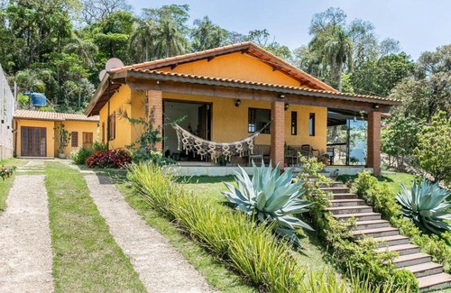 Ibiuna Casa | Sítio a 60KM de SP - 5 Quartos - Piscina Aquecida