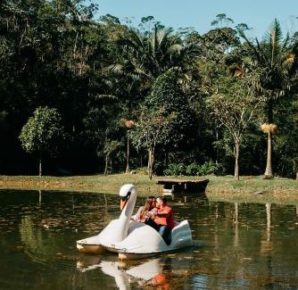 Alfredo Chaves Casa | Sítio Recanto dos Lagos piscina sauna e churrasqueira
