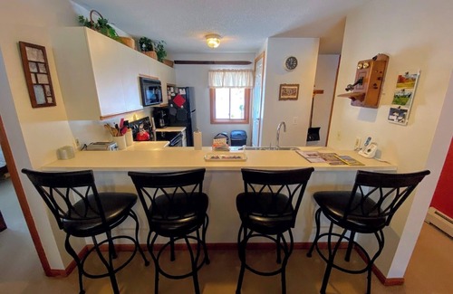 Bretton Woods Condominio | S4 Ski Slope Views! Bretton Woods condo with easy access to Mt Washington, Skiing, Dog Friendly!