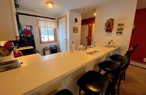 Bretton Woods Condominio | S4 Ski Slope Views! Bretton Woods condo with easy access to Mt Washington, Skiing, Dog Friendly!