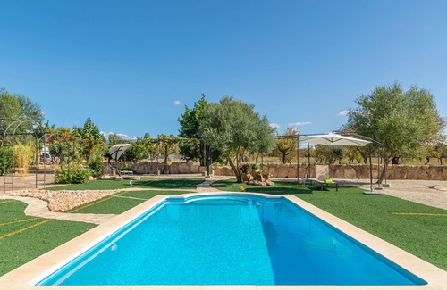 Santa Maria del Cami Villa | SA CASETA (CA N'ANDREU) - Fantástica casa de campo con piscina privada y WiFi gratis.