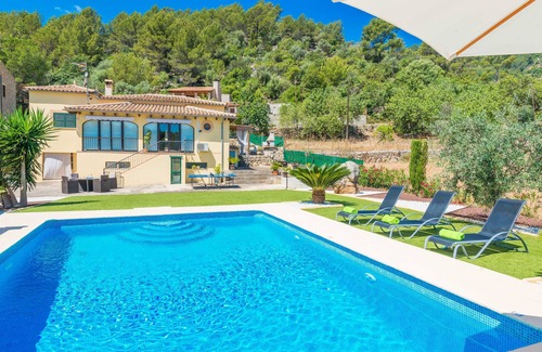 Mancor de la Vall Villa | SA TANCA (MANCORINA) - Villa con piscina privada en Mancor de la Vall. WiFi Gratis