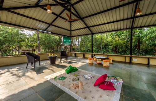 Malkhed Casa | SaffronStays Lakeview Nivara - Farm Stay Villa with Private Pool near Pune