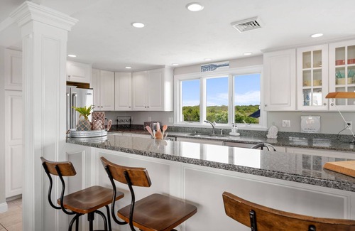 Sagamore Beach Casa | Sagamore Beach just across the street from this gorgeous home with private heated pool