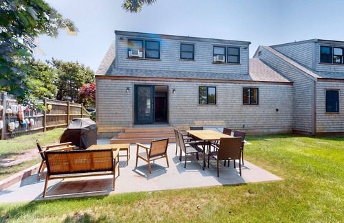 West of Town Casa | Sail Away Cottage | Dog-friendly house in Nantucket with indoor/outdoor living