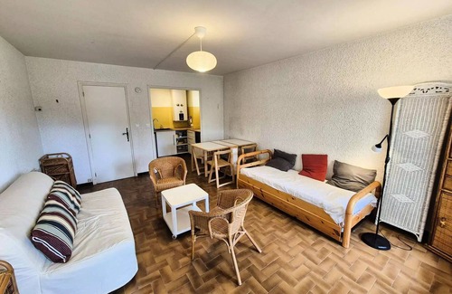 Les Sablettes Apartamento | Saint Elme Residence - Large quiet studio with PISCINE and 5 minutes walk from the PLAGE