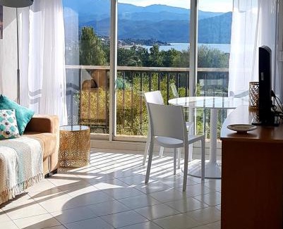 Patrimonio Apartamento | Saint-Florent, Agréable Studio Climatisé, Vue Panoramique Sur Le Golfe