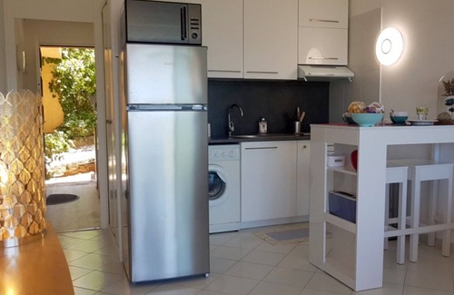 Patrimonio Apartamento | Saint-Florent, agradable estudio con aire acondicionado, vista panorámica del golfo