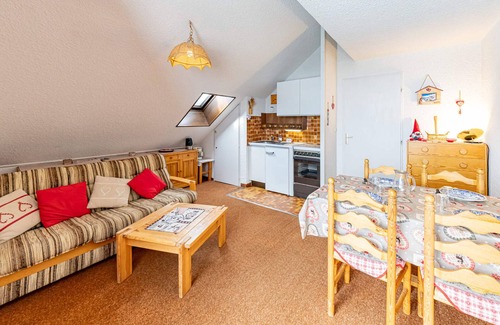 Saint-Francois-Longchamp Apartamento | Saint-François-Longchamp: T2/3 con balcón, 6 personas, cerca del centro