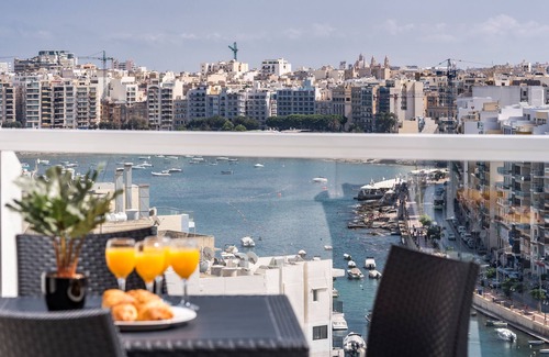 Paceville Apartamento | Saint Julian's Penthouse Apartment