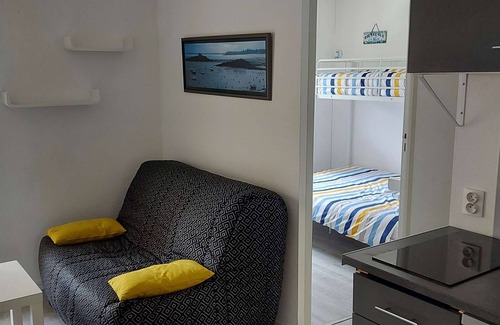 Saint-Marc-sur-Mer Apartamento | Saint Marc SUR MER - Studio Cabine Pour 4 Personnes à 50m de la Plage