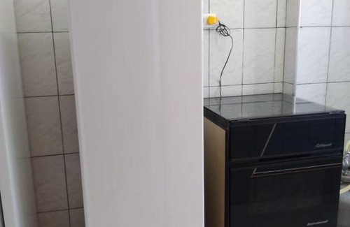 Sao Vicente Apartamento | Sala living vista mar Wi-fi e smart tv