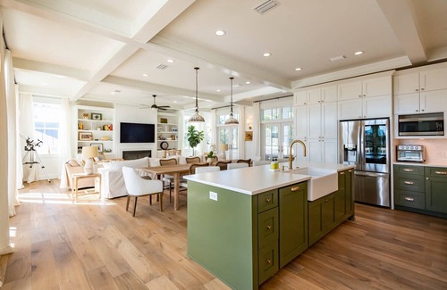 Gulf Trace Casa | SALE~"Pelican Trace"~New Lux Build~Gulf/Park Views~Private Pool~Beach Gear~Gulf