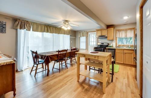Paddock Lake Casa | Salem Vacation Home with Dock Steps to Paddock Lake