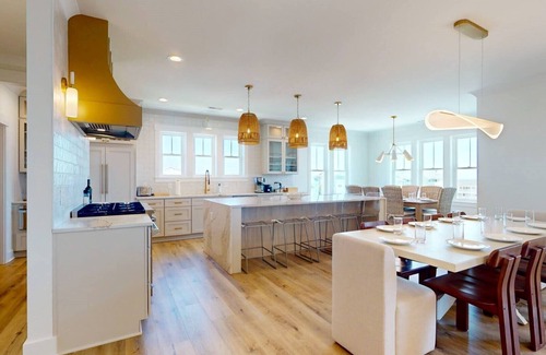 North Carolina Coast Casa | Salt House - Luxury Vacation Home with Private Pool, Elevator, & Much More!
