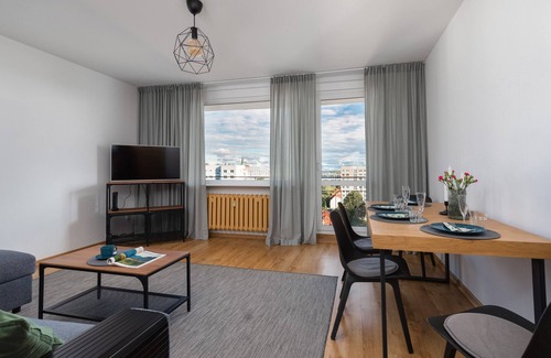 West Pomeranian Voivodeship Apartamento | Salt Island Apartment Sea, Harbor View