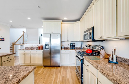 Fenwick Island Casa | Salt Meadows townhouse w/ elevator, gas grill & community pool and pier