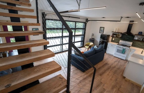 Lowell Point Cabaña | Salted Roots Orange Door Cottage with Ocean View