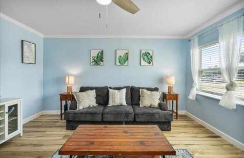 Indian Harbour Beach Casa | Saltwater Haven 3bd Dog Friendly with Bckyrd