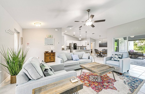 North Port Casa | Saltwater Pool & Game Room: Gulf Coast Retreat
