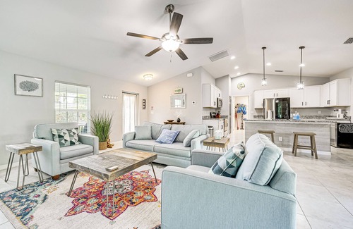 North Port Casa | Saltwater Pool & Game Room: Gulf Coast Retreat