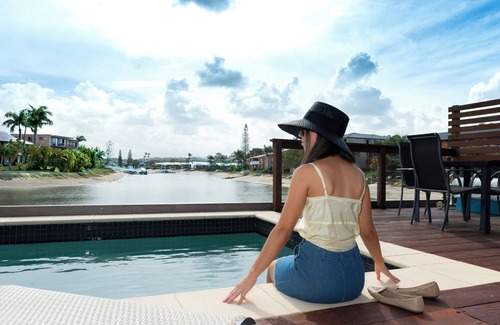 Mooloolaba Casa | Villas de agua salada: Estudio que admite mascotas - No hay vistas del agua desde el estudio