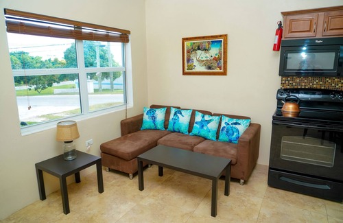 Spanish Wells Apartamento | Vida de sal - 1 cama, 1 baño con carrito de golf. 1 minuto a la playa