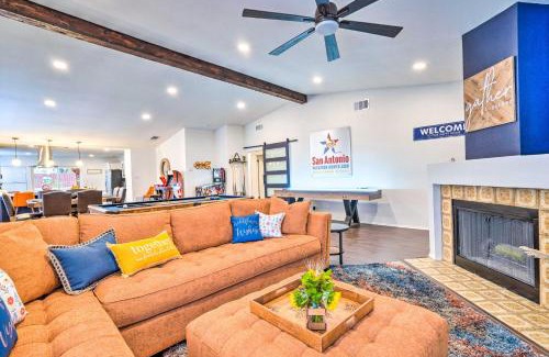 West San Antonio Casa | San Antonio Home with Hot Tub and Arcade Games!