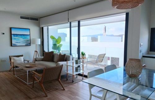 San Jose Apartamento | San José Suites 3 Hab, Piscina, solárium y WiFi