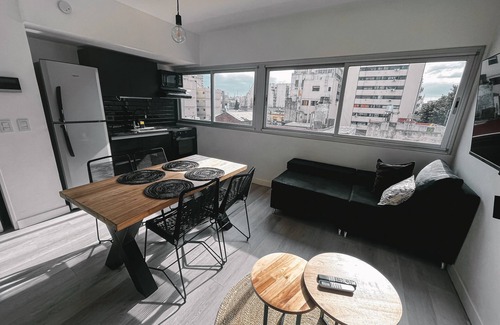 San Telmo Apartamento | San Telmo: moderno PH con terraza privada y parrilla