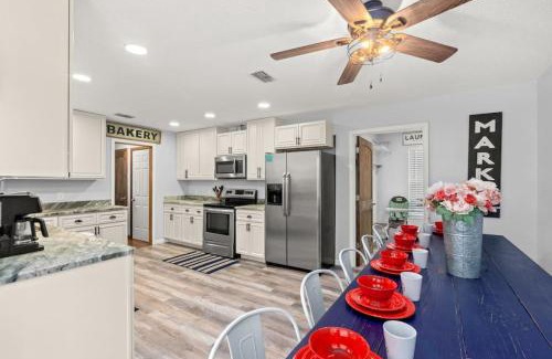 Gulf Lagoon Beach Casa | Sand Castle-Pool, Game Rooms, covered outdoor space with tiki bar, 1min walk to beach