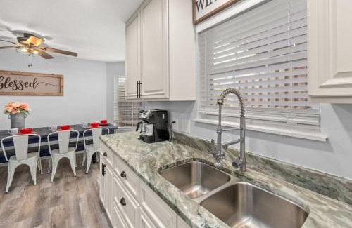 Gulf Lagoon Beach Casa | Sand Castle-Pool, Game Rooms, covered outdoor space with tiki bar, 1min walk to beach