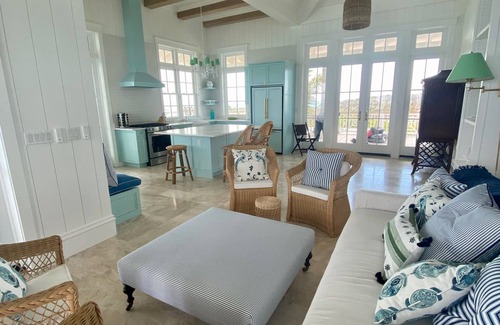 Great Guana Cay Villa | Dolphin Lookout: un paraíso remoto con vistas panorámicas al mar