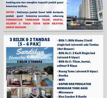 Sandakan Apartamento | Sandakan Homestay & Backpackers